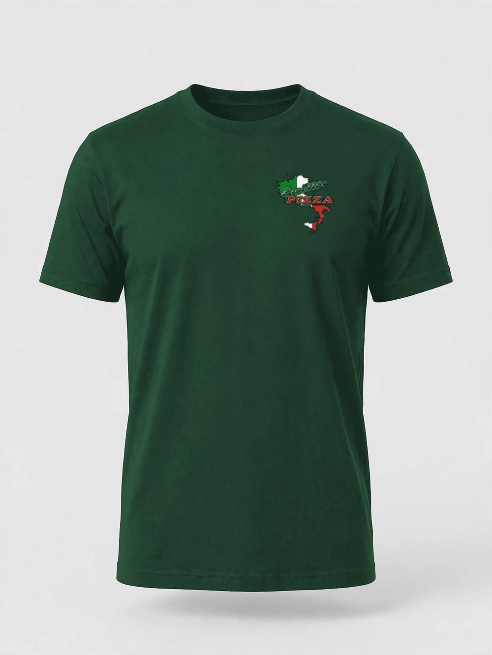Logo Tee product photo — Forest Green — front