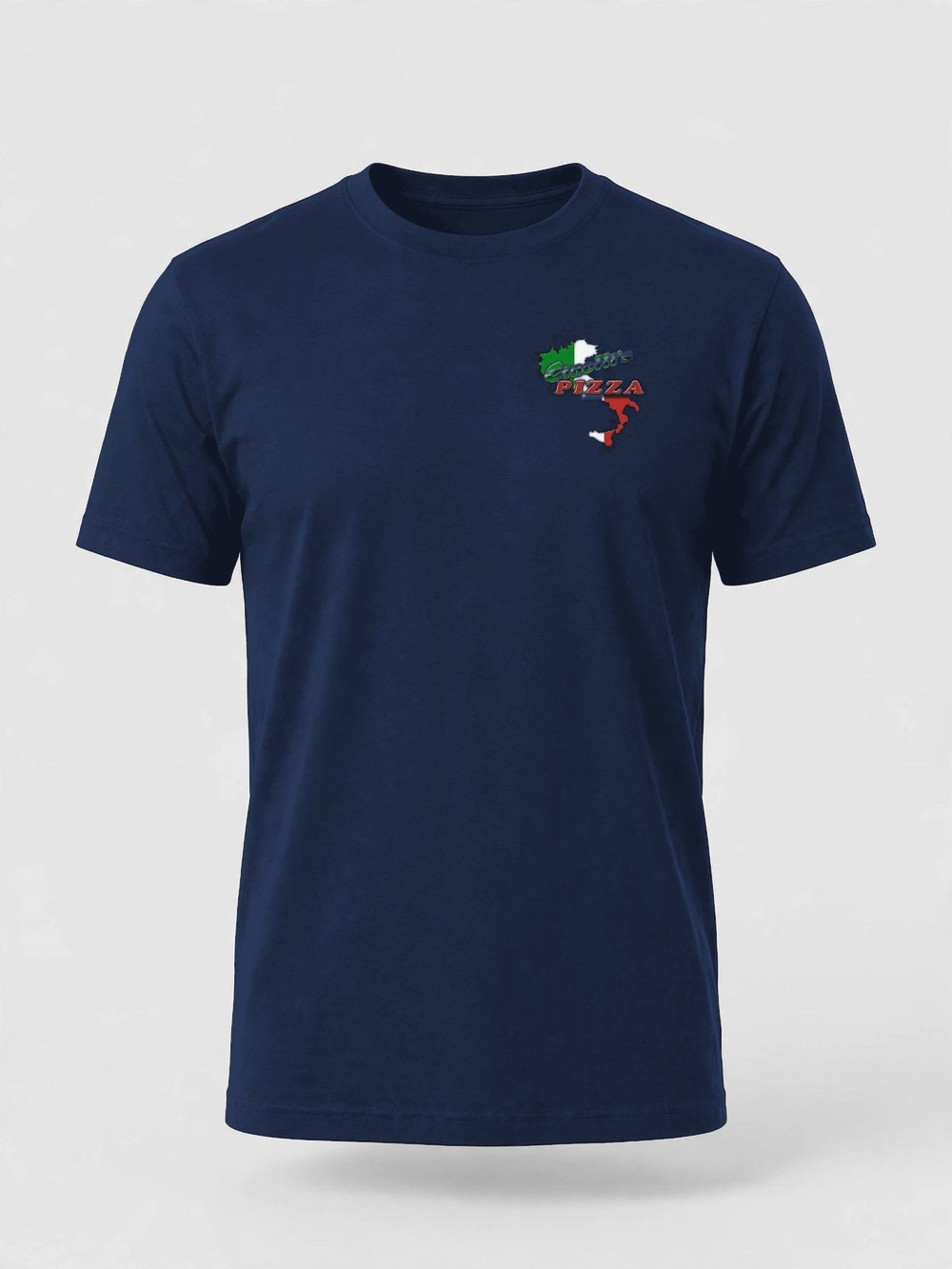 Logo Tee product photo — Navy — front